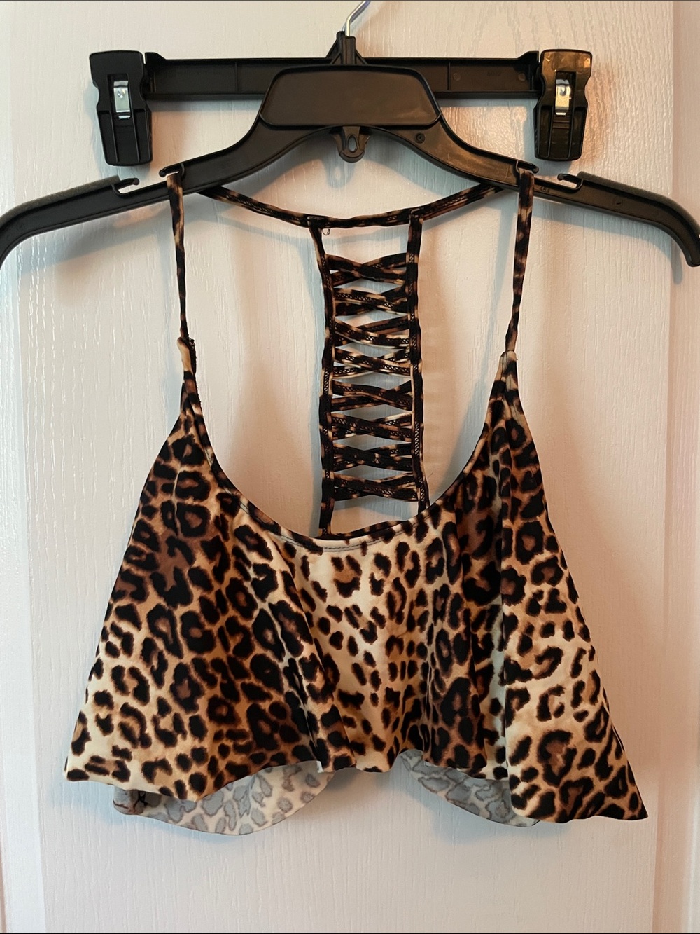 Women’s Cheetah Bikini Top